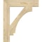 Ekena Millwork Imperial Block Rough Sawn Bracket, Douglas Fir, 4"W x 22"D x 26"H BKT04X22X26IMP05RDF - alternate 4